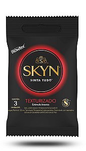 Preservativo Camisinha Blowtex Skin Texturizado sem latex