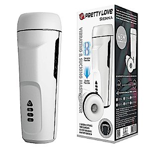 Masturbador Masculino Lanterna Elétrico com Sucção Pretty Love Sienna