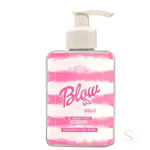 Creme Blow Girl Gel Aromatizante Beijável Para Saúde e Cuidado Vaginal Feminina 320ml Hot Flowers