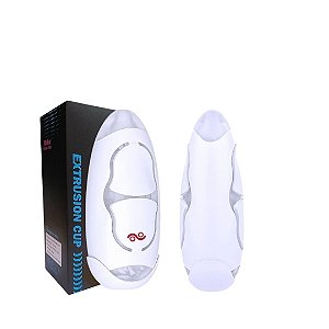 Masturbador Masculino Toque Macio em SILICONE com Formado de Lanterna