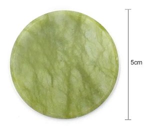 PEDRA JADE PROFISSIONAL PARA EXTENSÃO DE CÍLIOS - DIÂMETRO 5CM