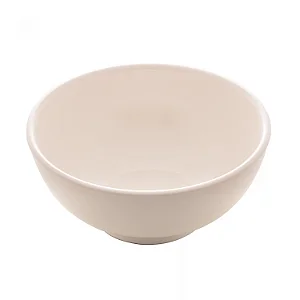 Bowl de Porcelana Clean Branco 16cm x 7,5cm - Lyor