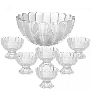 Conjunto 7 Peças Bowl com 6 Taças para Sobremesa - Wolff