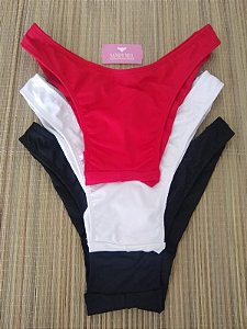 Kit 3 Calcinhas Biquínis Asa Delta