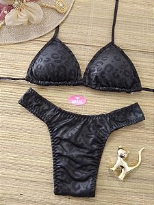 Biquini Oncinha Black