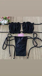 Biquíni de Amarrar Fio Black