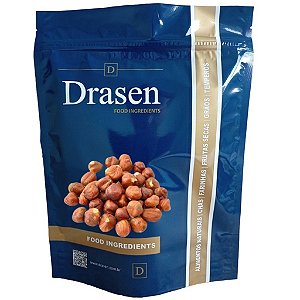 Avelã Sem Casca Torrada Sem Sal - Drasen Food