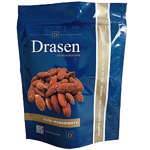 Amêndoa Sem Casca Sabor Defumada - Drasen Food