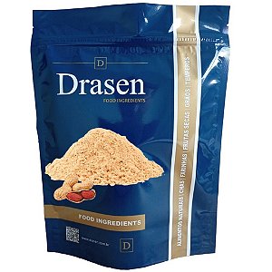 Farinha de Amendoim Torrado e Moído - Drasen food