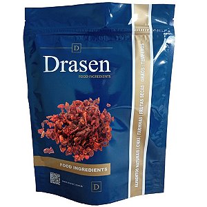 Pimentão Vermelho em Flocos - Drasen Food