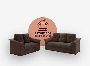 Conjunto de Sofás 3 e 2 Lugares