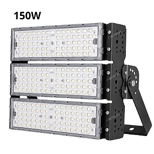 Refletor LED 150W Fator 100% IP67 Modular Branco Frio