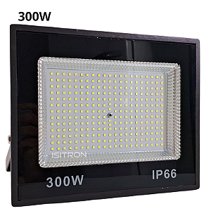 Refletor LED 300W IP66 SMD Branco Frio