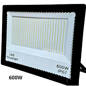 Refletor LED 600W IP67 SMD Branco Frio