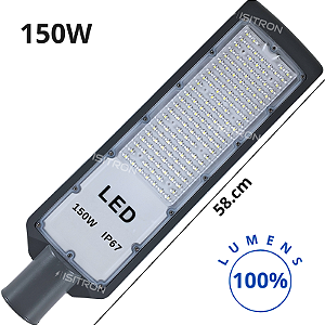 Luminária 150W Fator 100% Led SMD IP67 Base Redonda uso geral