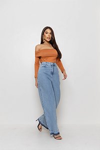 CALÇA PANTALONA BARRA DESFEITA