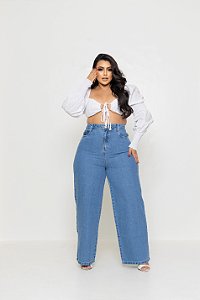 CALÇA WIDE LEG PLUZ SIZE