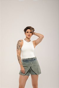 SHORT SAIA ASSIMÉTRICO SUJINHO