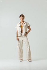 CALÇA OFF WHITE