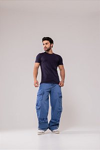 CALÇA CARGO MÚLTIPLOS BOLSOS