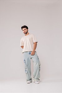 CALÇA CARGO MÚLTIPLOS BOLSOS