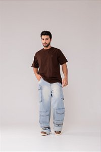 CALÇA CARGO MÚLTIPLOS BOLSOS