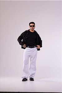 CALÇA PANTALONA BRANCA