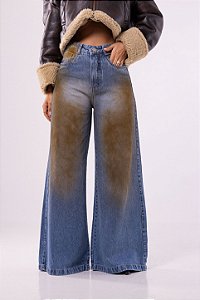 CALÇA PANTALONA AMPLA
