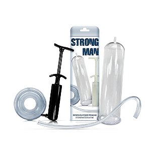 Bomba Peniana Manual com Seringa Preta