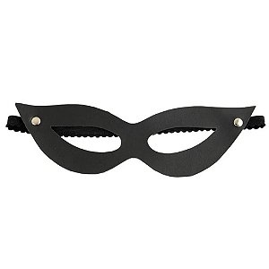 Máscara sensual preta