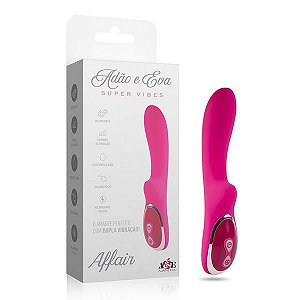 Vibrador Affair recarregável - 10 modos de vibração e motor duplo