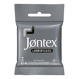 Preservativo Jontex lubrificado com 3UN