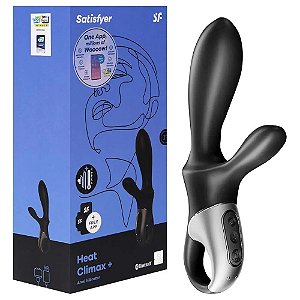 Satisfyer Heat Climax + Vibrador Com App - Recarregável