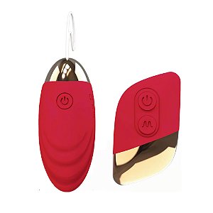 Cápsula vibratória recarregável com controle remoto