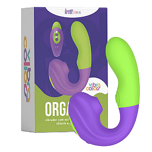 Orgasmic Vibrador Ponto G com Onda de Pressão e Impulso Collors - Recarregável