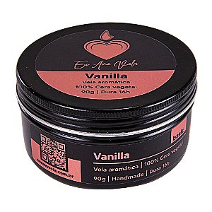 Vela Aromática Vanilla 90g - Gourmand | Basic