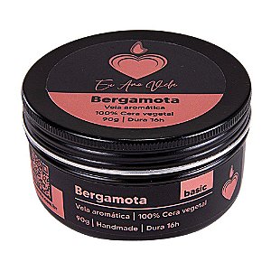 Vela Aromática Bergamota 90g - Frutada | Basic