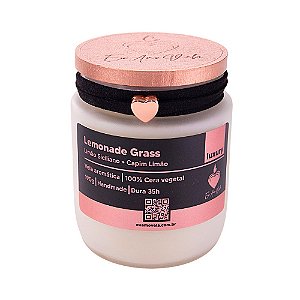 Vela Lemonade Grass 190g | Limão Siciliano + Capim Limão