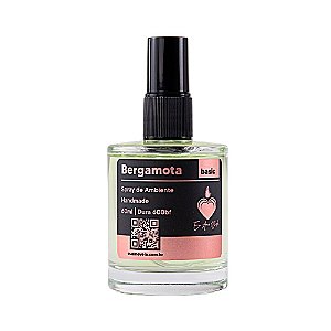 Home Spray de Ambiente Bergamota 60ml - Frutada | Basic