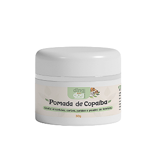 Pomada Natural de Copaíba p/ Arranhões Cortes Feridas e Picadas de Insetos Ding Dog
