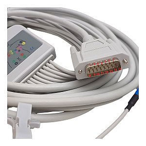 Cabo ECG 11 Vias Micromed Wincardio - ergopc