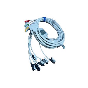 Cabo ECG 11 Vias Micromed Wincardio - ergopc