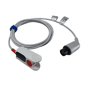 Sensor de Oximetria Compatível Com Bionet BM1/BM3/BM5