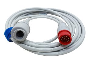 Cabo Ibp Transdutor Edward Compatível Com Mindray 12 Pinos