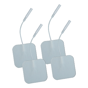 Adesivo Eletrodo - 5x5 - Kit Com 04 Unidades