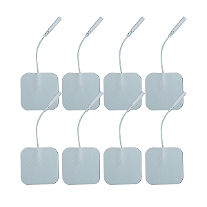 Adesivo Eletrodo - 5x5 - Kit Com 08 Unidades