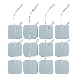 Adesivo Eletrodo - 5x5 - Kit Com 12 Unidades