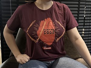 Camiseta Comemorativa Pumping Code - Vinho
