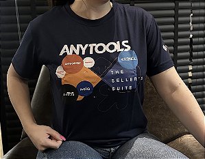 Camiseta Anytools - Azul Escuro