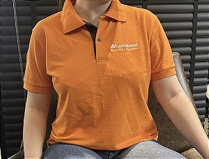 Camisa Polo - Anymarket Laranja